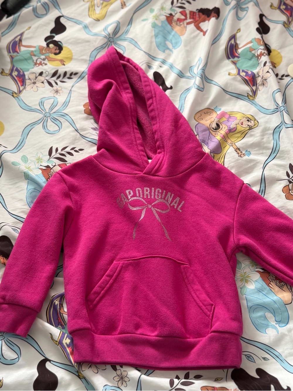 GAP Bright Pink Girls' Pullover Hoodie